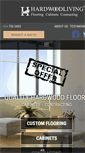 Mobile Screenshot of hardwoodliving.com